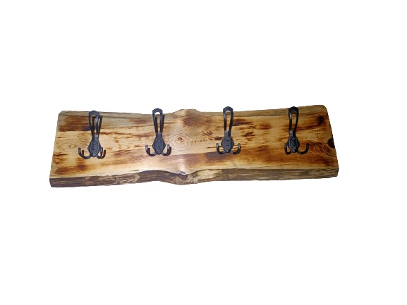 Each coat rack; coat hanger; hat rack; rustic coat rack; coat hook; hanger; live edge coat rack; coat hooks; hat hanger; entryway furniture; wooden coat rack; mudroom coat rack; hook is hand-carved by our Skilled Artisans, so no two are exactly alike as in nature, All Products are Unique inside of its class.