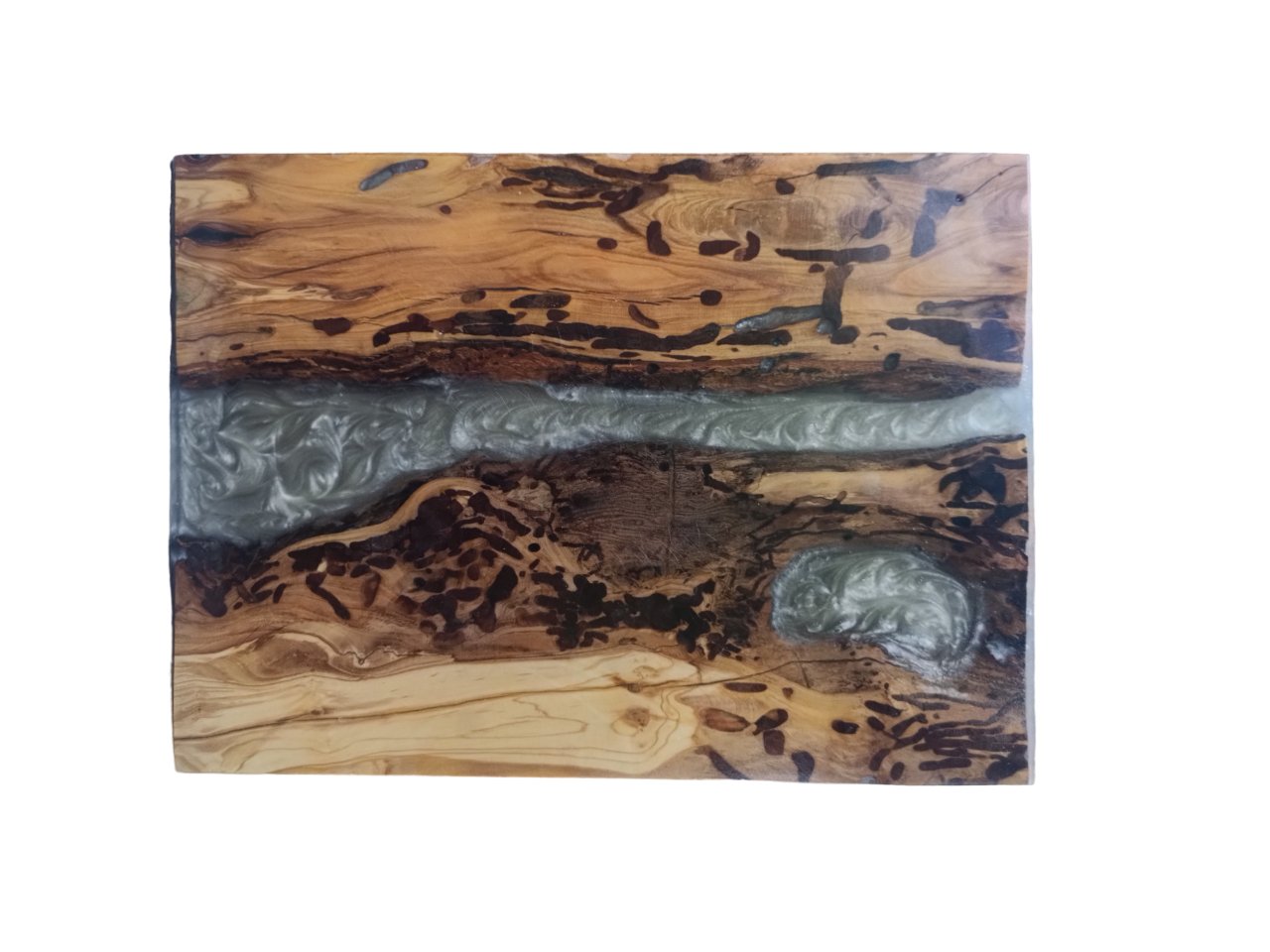 Epoxy Charcuterie Cutting Board from Olive Root 16"