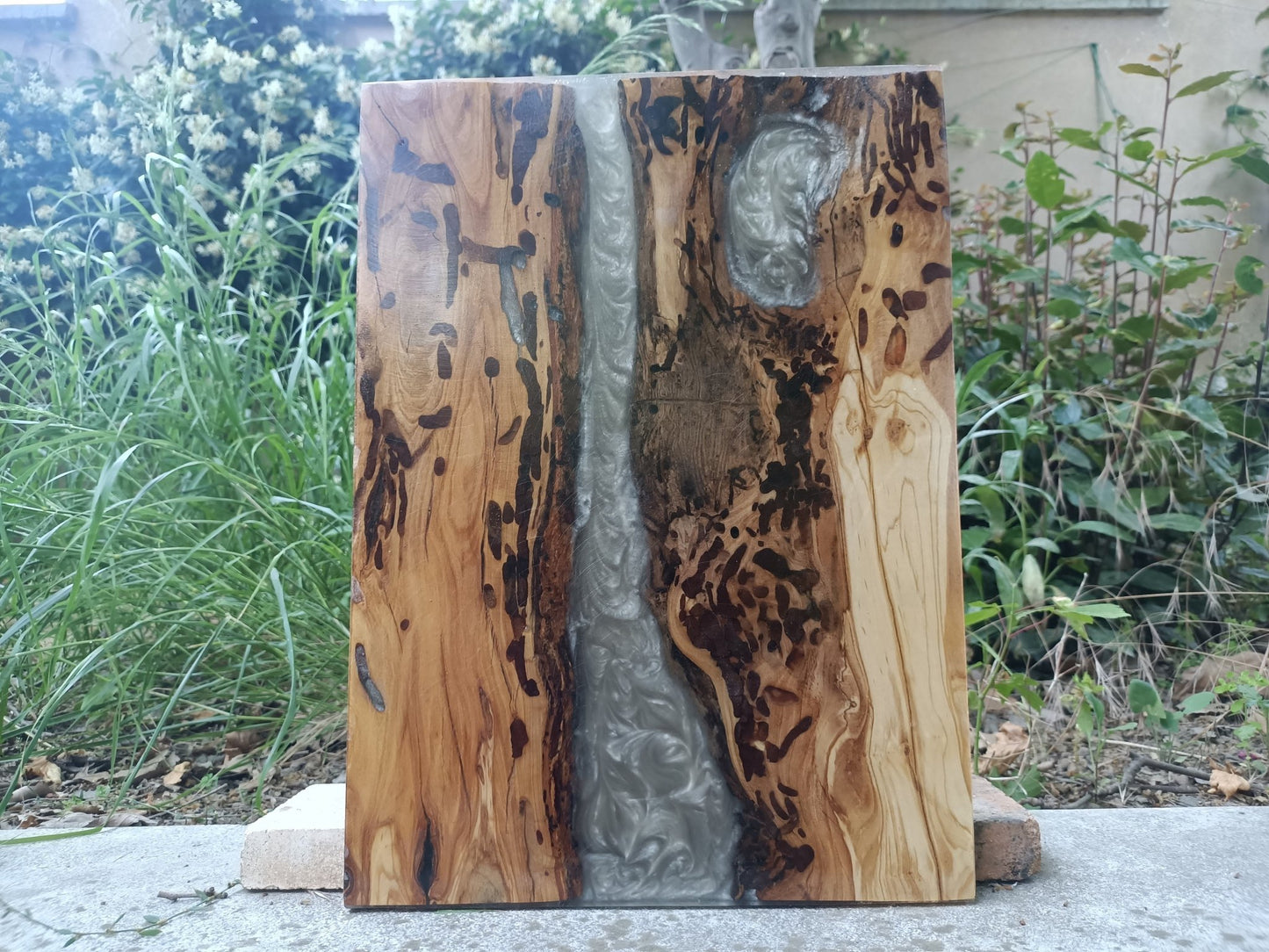 Epoxy Charcuterie Cutting Board from Olive Root 16"