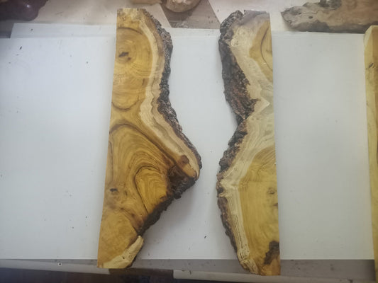 Live Edge Mulberry Wood Slabs for River Table 20"