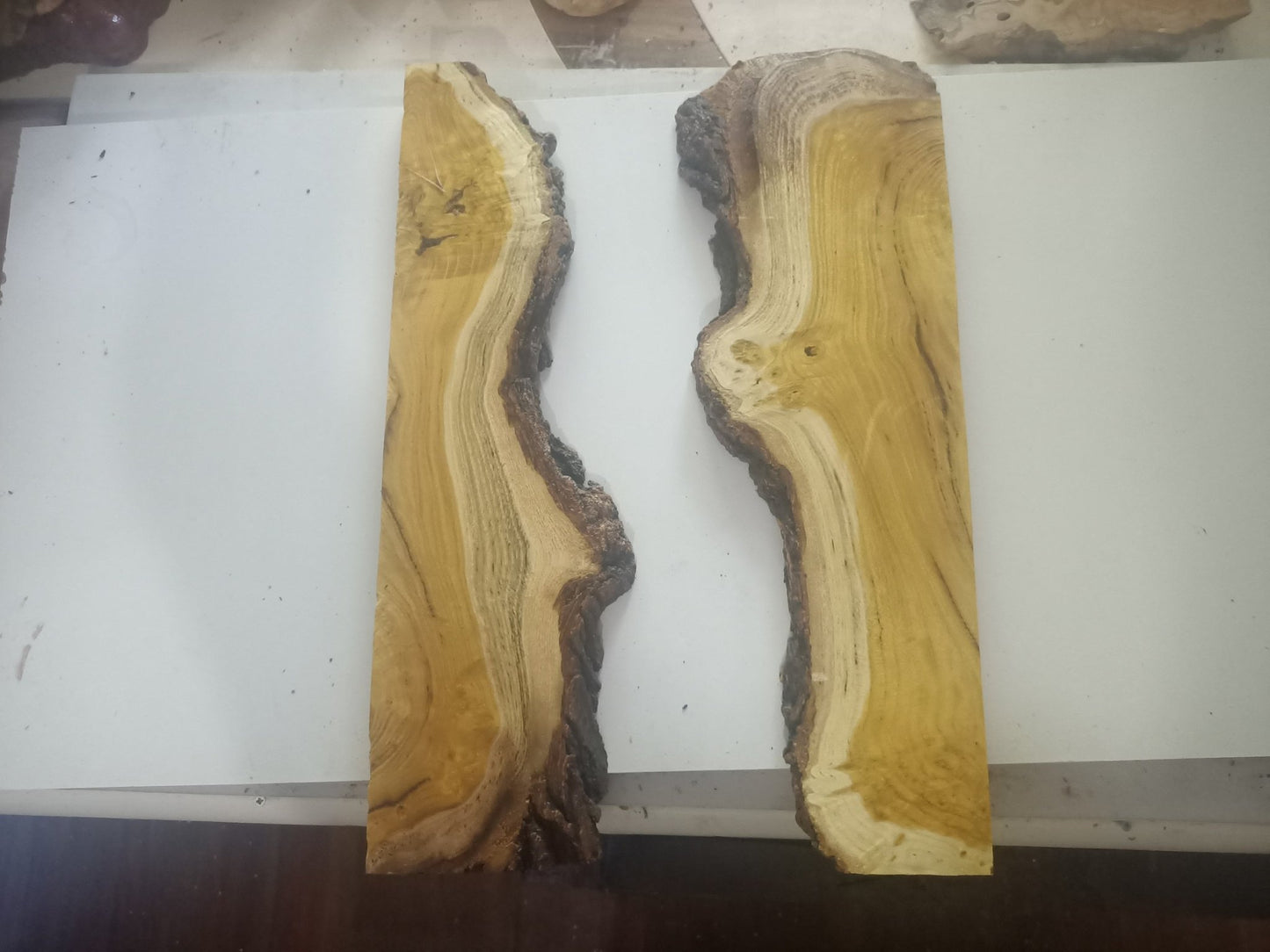 Live Edge Mulberry Wood Slabs for River Table 20"