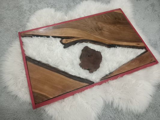 Walnut Slab Set for River Table 24-32-48-72