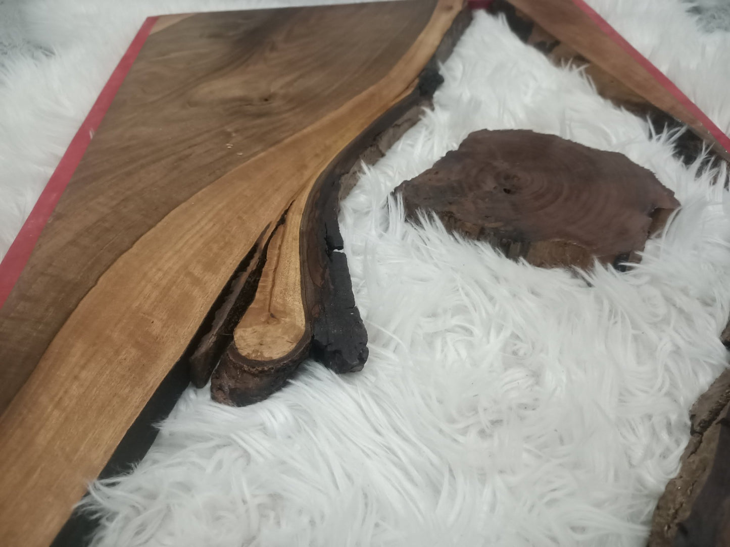 Walnut Slab Set for River Table 24-32-48-72