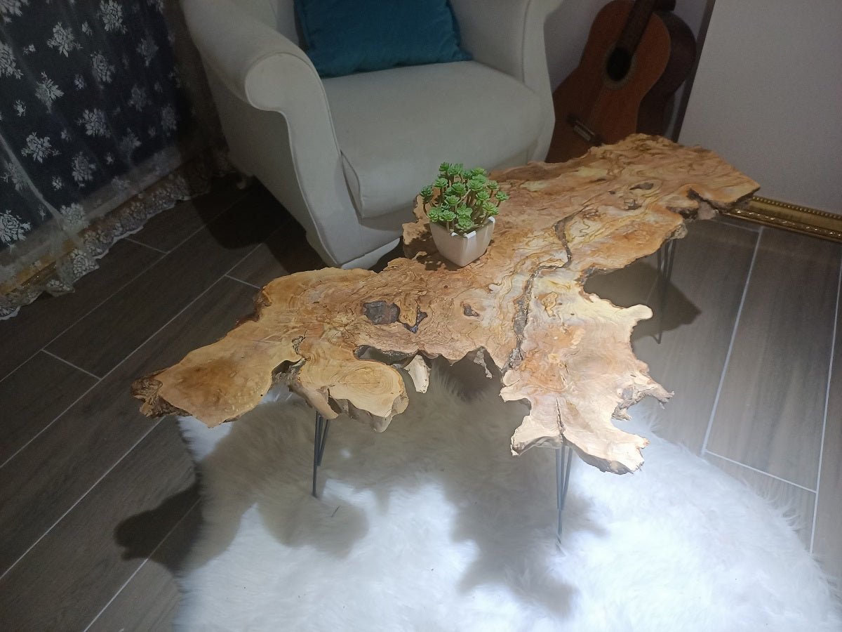 Each rustic coffee table; coffee table; wood coffee table; wooden coffee table; farmhouse table; reclaimed wood table; live edge coffee table; industrial table, rustic table; modern coffee table; handmade table; unique coffee table; is hand-carved by our Skilled Artisans