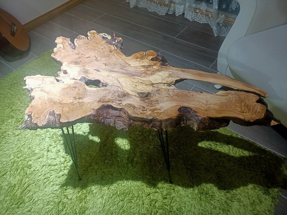 Each rustic coffee table; coffee table; wood coffee table; wooden coffee table; farmhouse table; reclaimed wood table; live edge coffee table; industrial table, rustic table; modern coffee table; handmade table; unique coffee table; is hand-carved by our Skilled Artisans