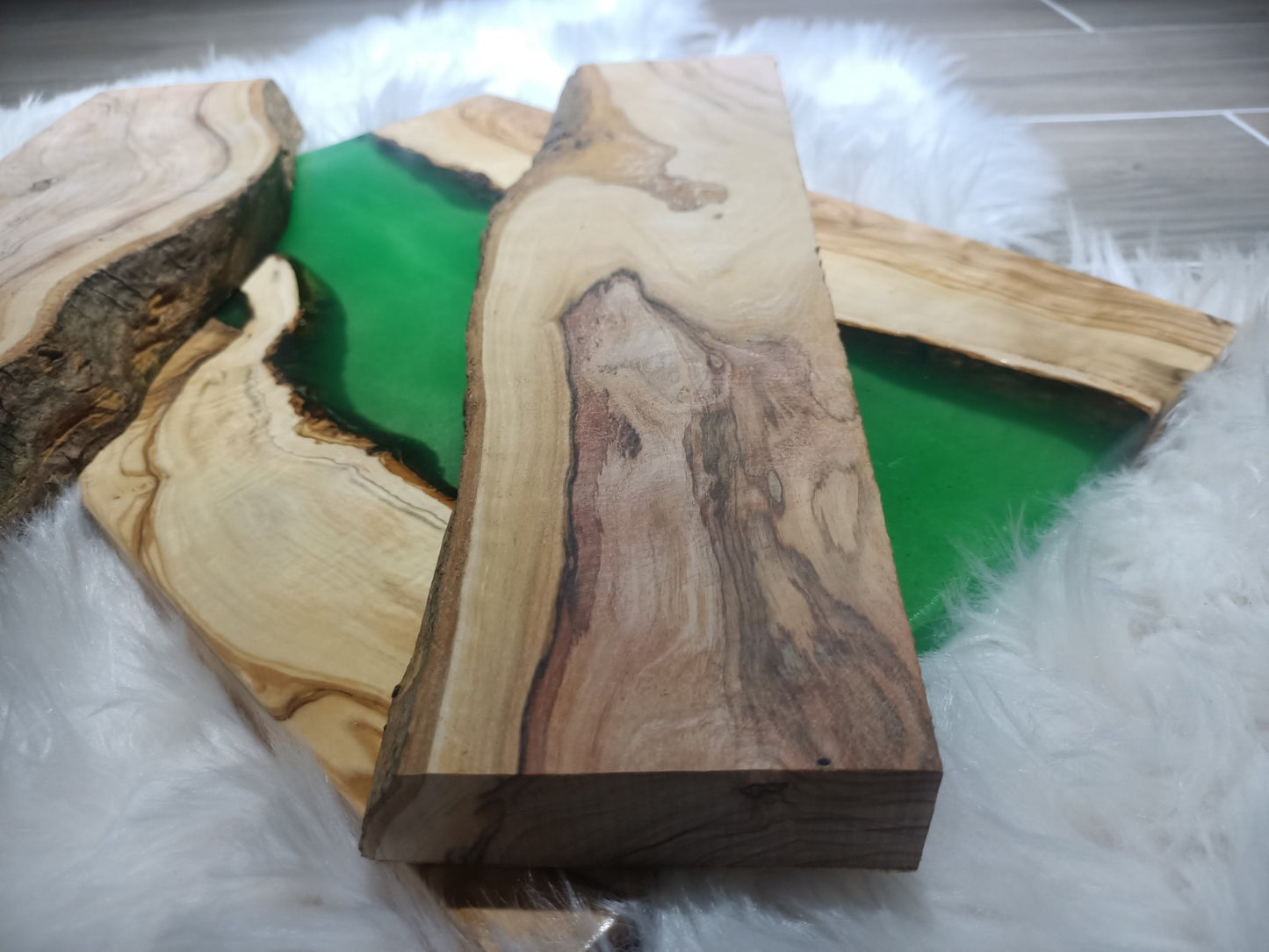 Live Edge Olive Wood Slab for DIY and Charcuterie Board