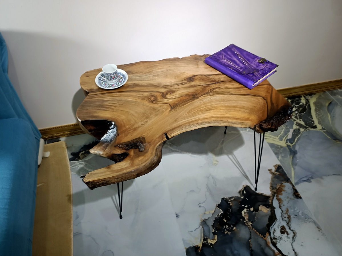 Each rustic coffee table; coffee table; wood coffee table; wooden coffee table; farmhouse table; reclaimed wood table; live edge coffee table; industrial table, rustic table; modern coffee table; handmade table; unique coffee table; is hand-carved by our Skilled Artisans