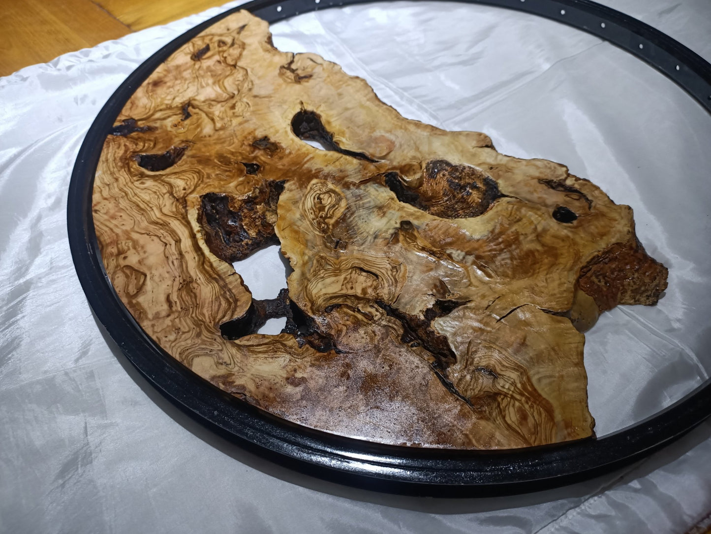 Round Olive Root Slab for DIY Epoxy Projects